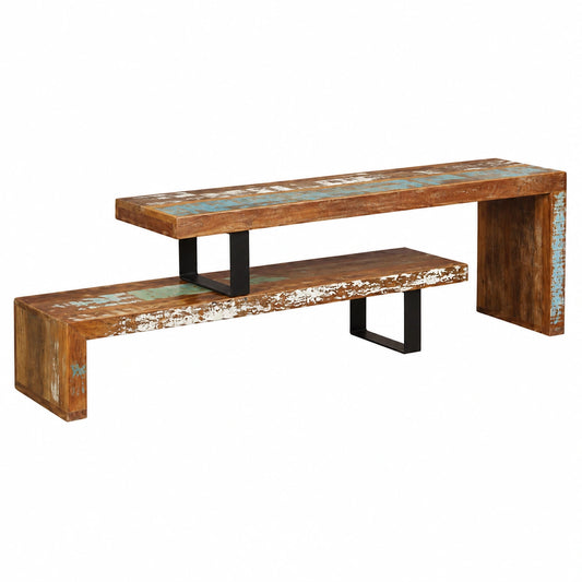 VidaXL Tv-meubel massief gerecycled hout