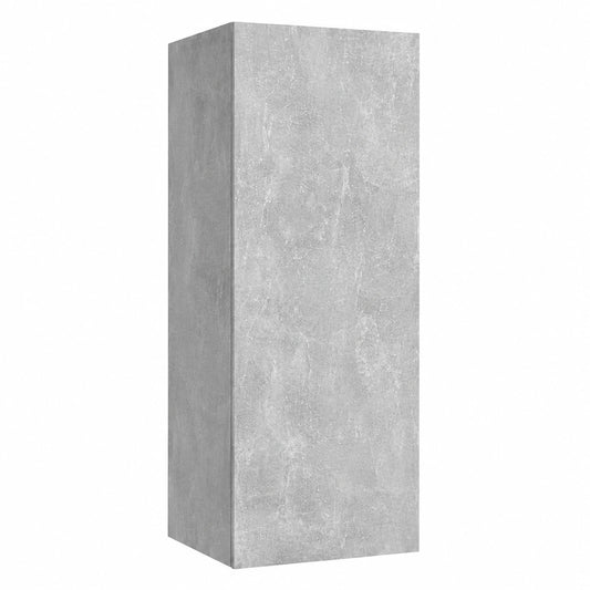 VidaXL Tv-meubel 30,5 × 30 × 90 cm bewerkt hout betongrijs