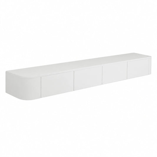 Mobile TV Sospeso, 120-240cm Tavolo per TV Moderno, Mobile Porta Televisore, Adatto per il Soggiorno e la Camera da Letto(160CM)