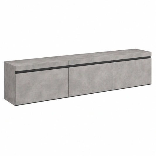 Mobile TV Soggiorno, Ampio spazio a disposizione, 240 × 45 × 35 cm, Sospeso, da appendere